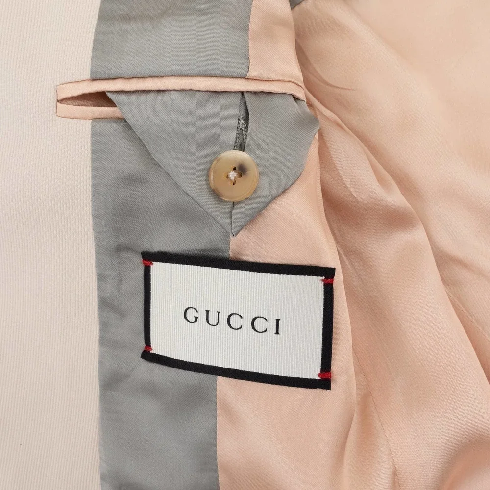 GUCCI Formal Jacket and Pants Cotton Men's 46 Beige
